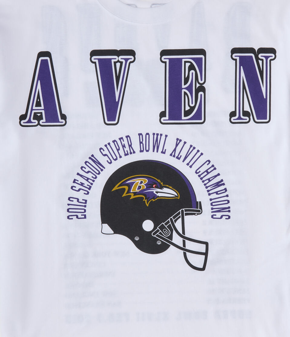 Baltimore Ravens Super Bowl Boxy Graphic Tee