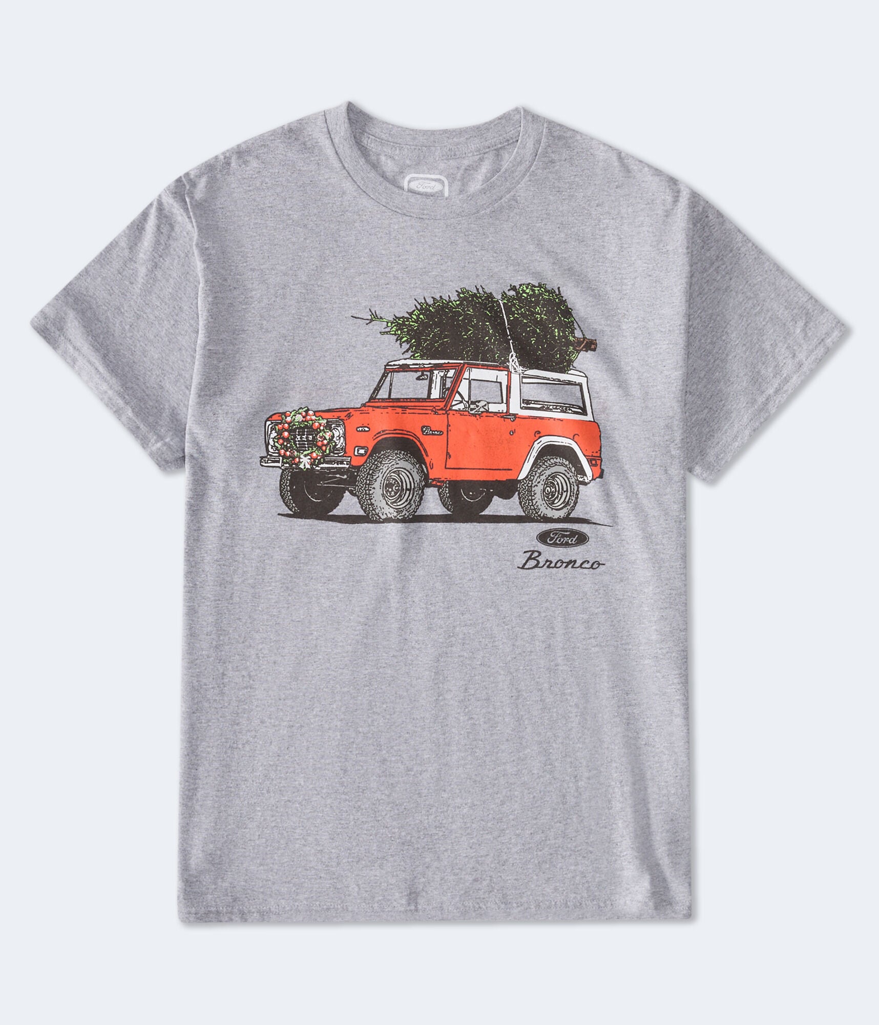 Ford Bronco Holiday Oversized Graphic Tee
