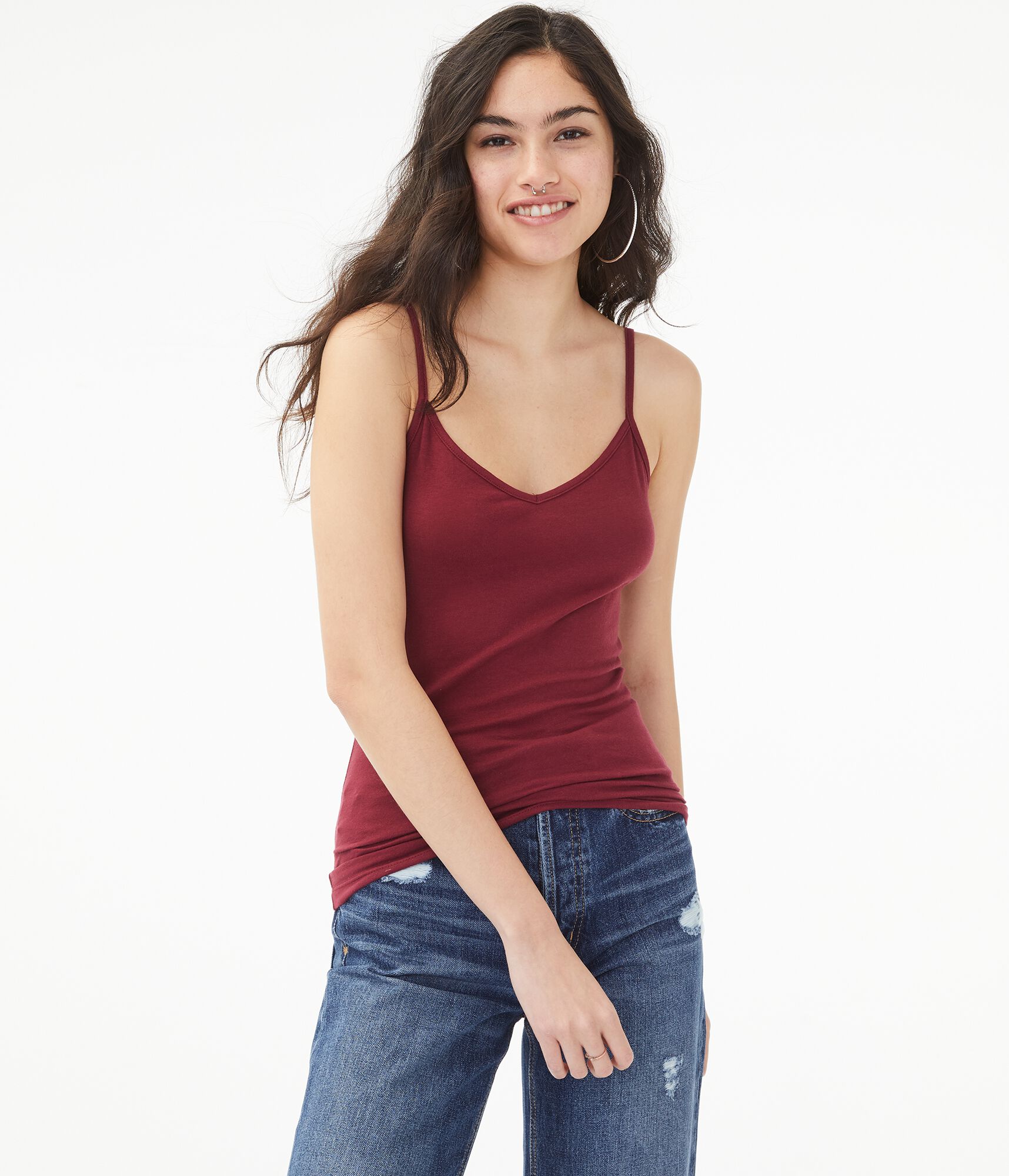 Favorite V-Neck Basic Cami