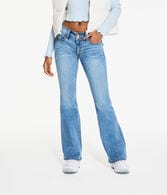 Low-Rise Flare Jean