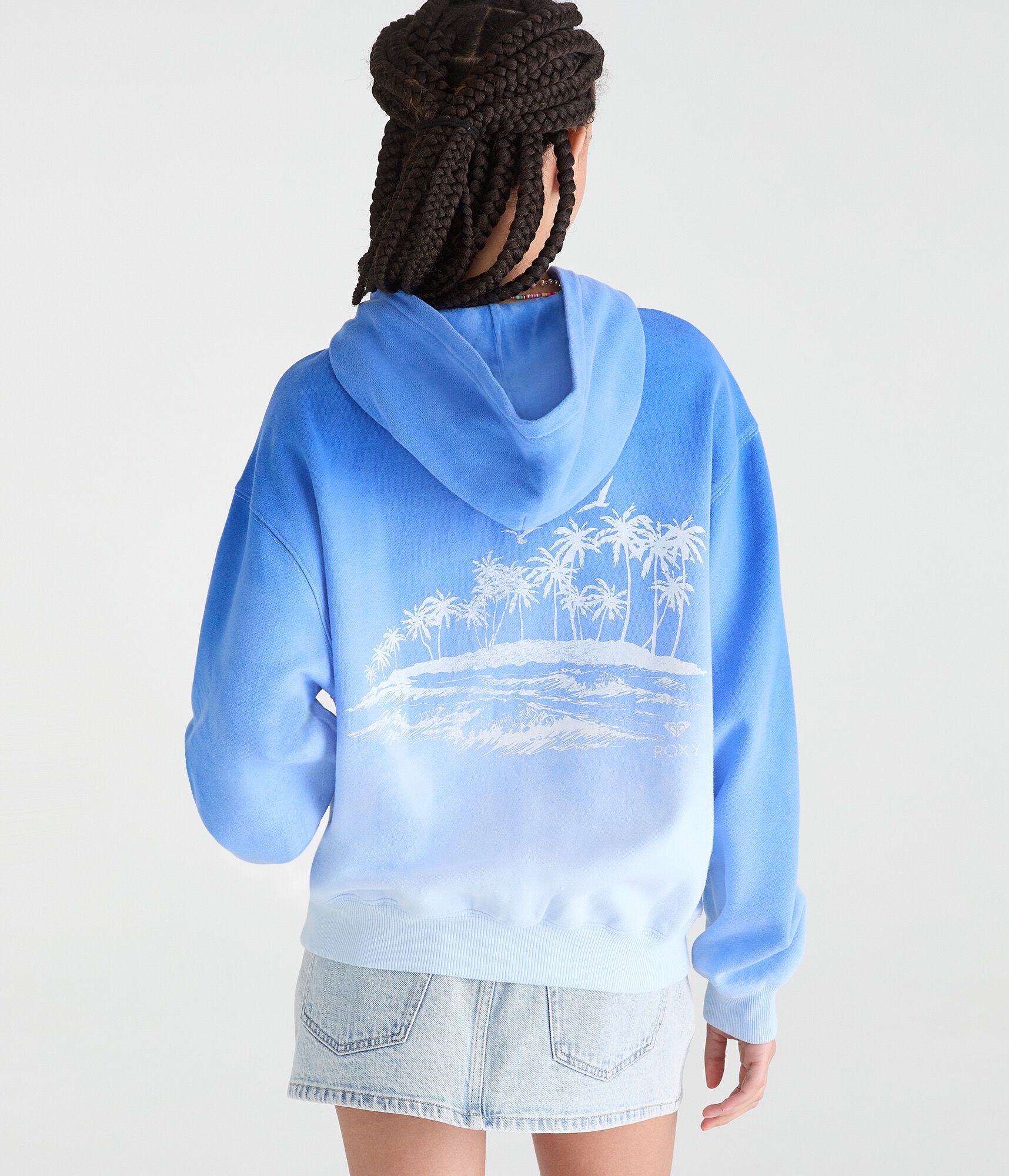 Roxy Ombr&eacute; Beach Full-Zip Hoodie