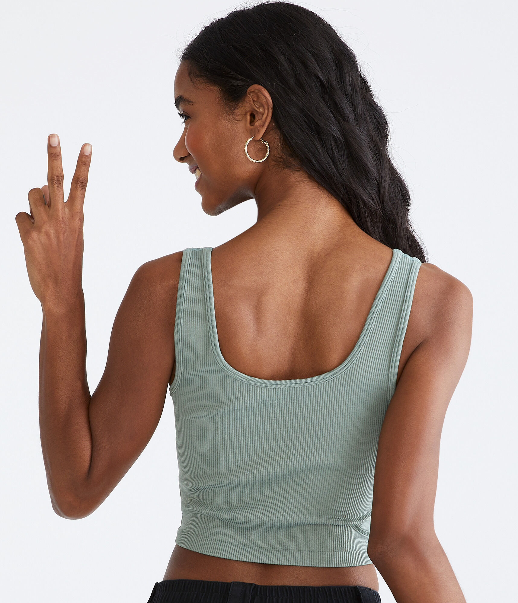Wear 3 Ways Seamless Convertible Cropped Tank