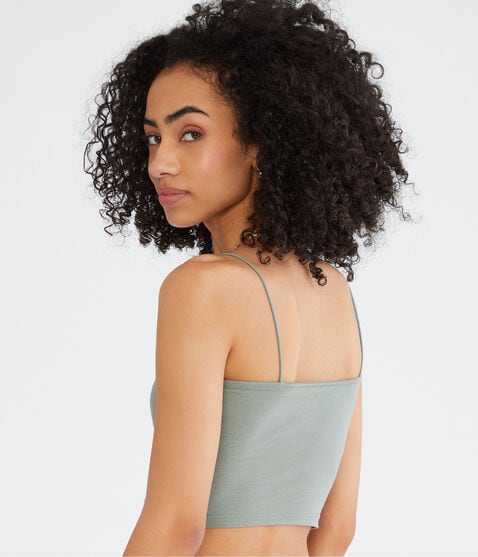 Square-Neck Cropped Cami Square-Neck Cropped Cami