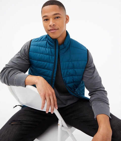 Quilted Puffer Vest Quilted Puffer Vest