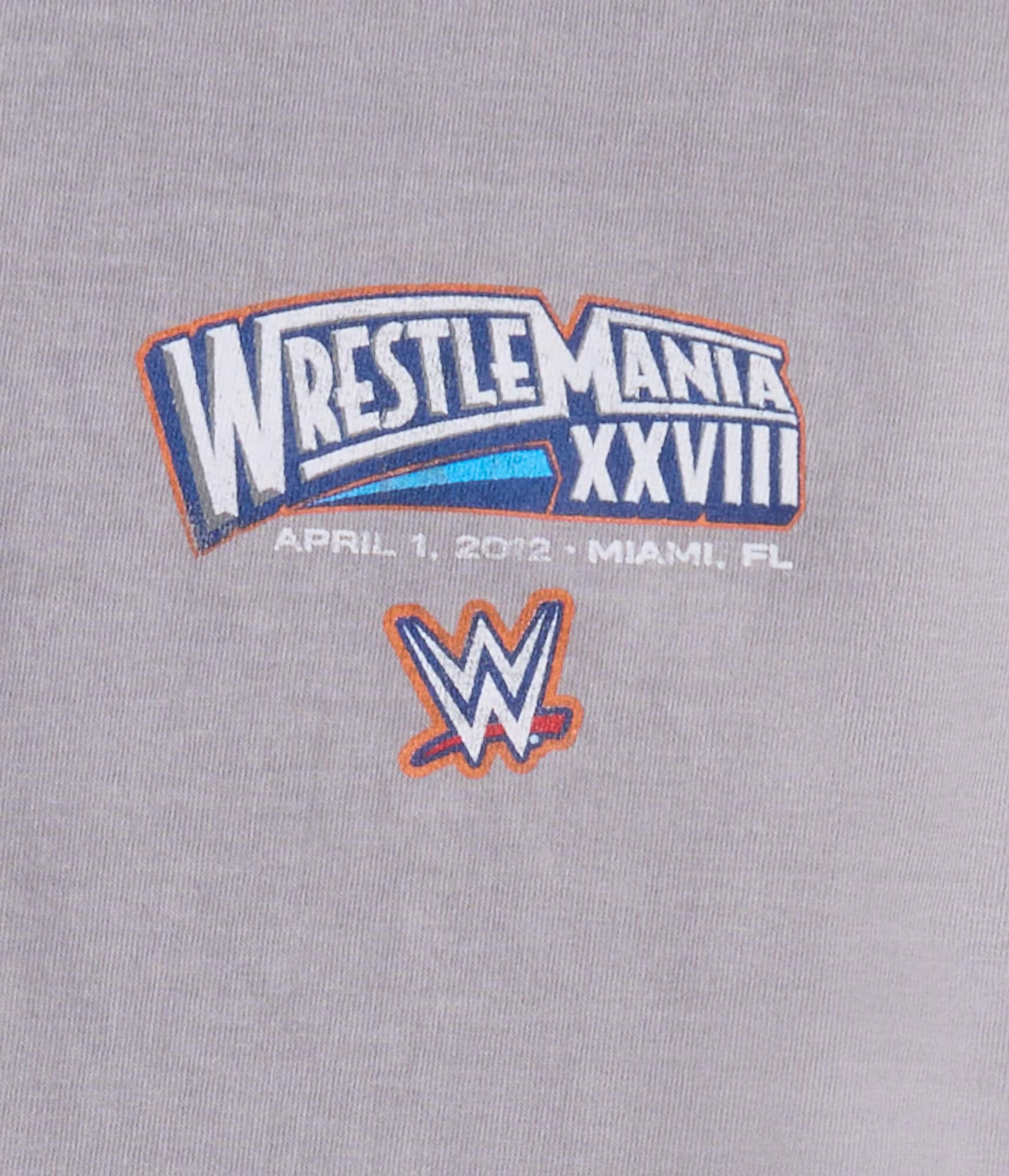 WWE WrestleMania 28 Relaxed Graphic Tee