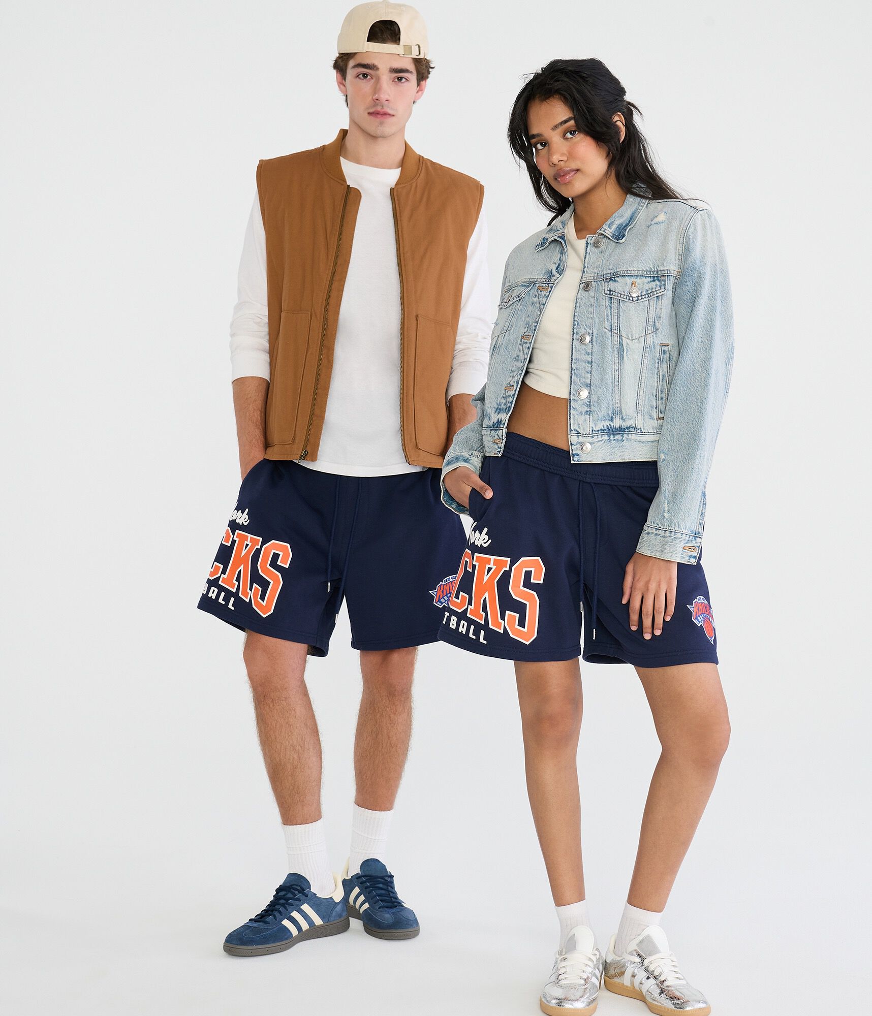 New York Knicks Basketball Fleece Shorts