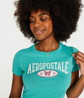 Aeropostale Butterfly Appliqué Graphic Tee