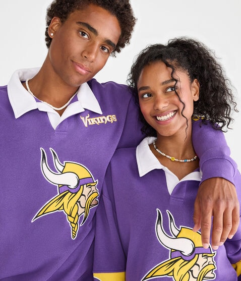 Minnesota Vikings Rugby Sweatshirt Minnesota Vikings Rugby Sweatshirt