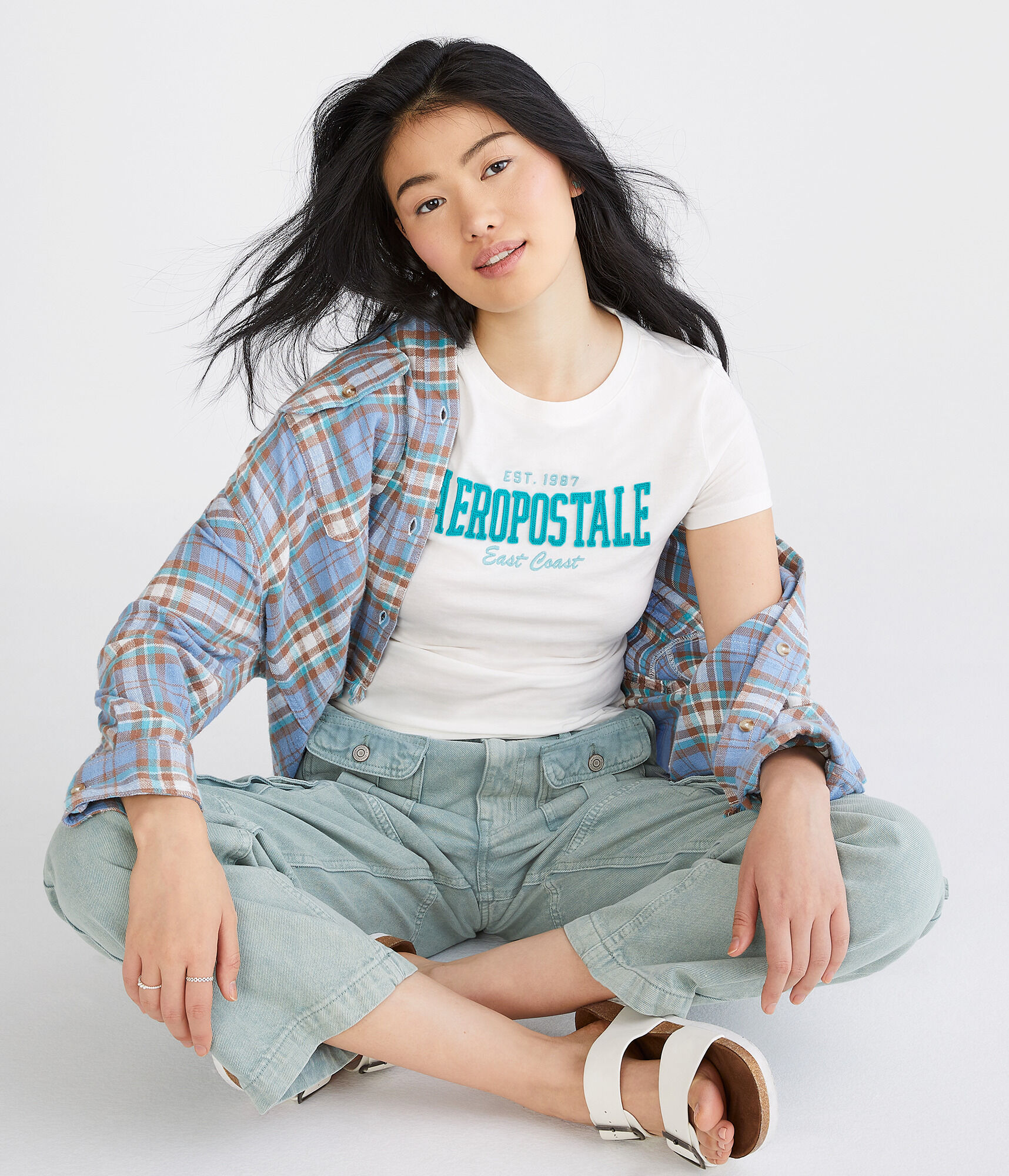 Aero East Coast Appliqu&eacute; Graphic Tee