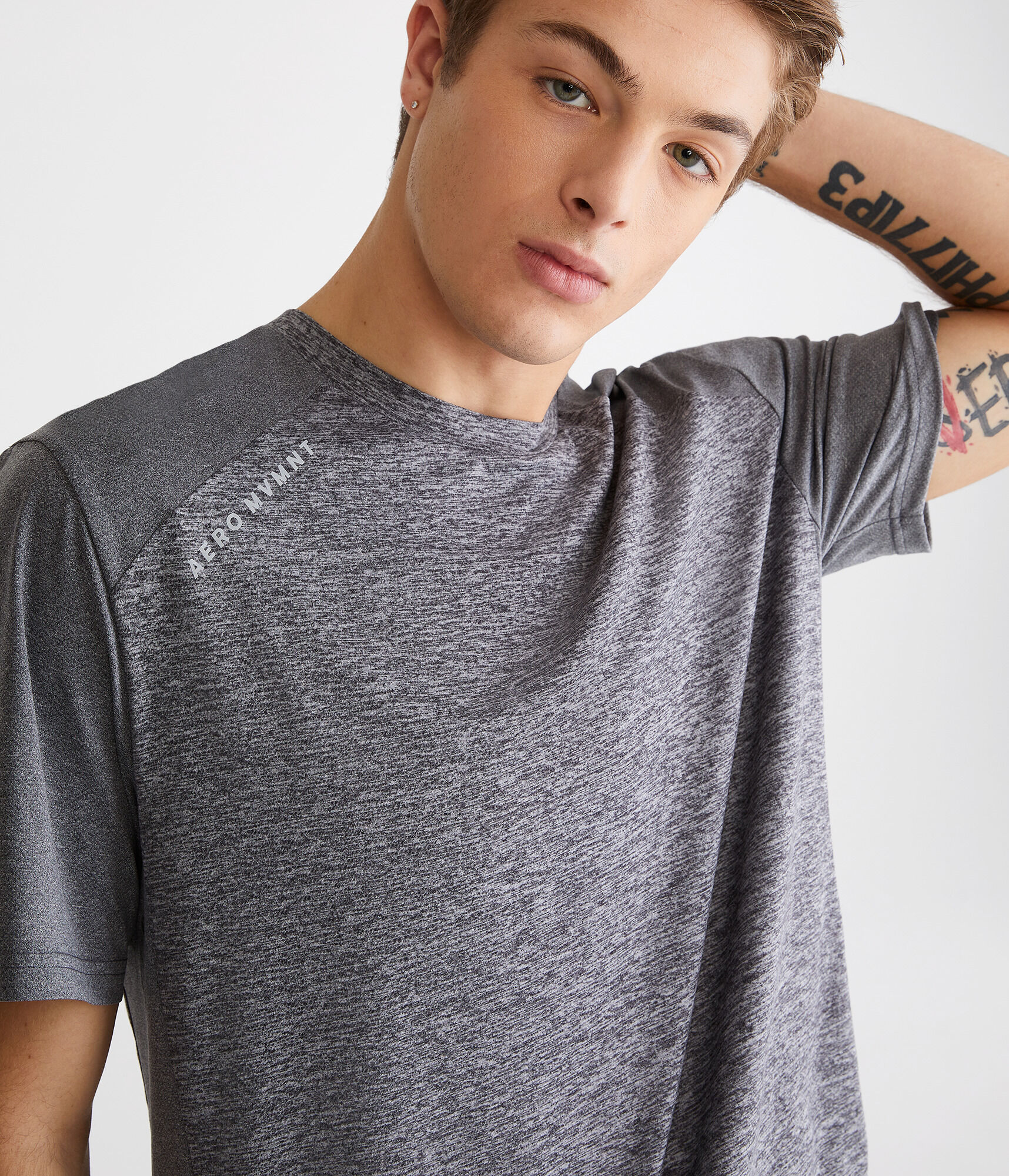 Aero MVMNT Logo Crew Tee