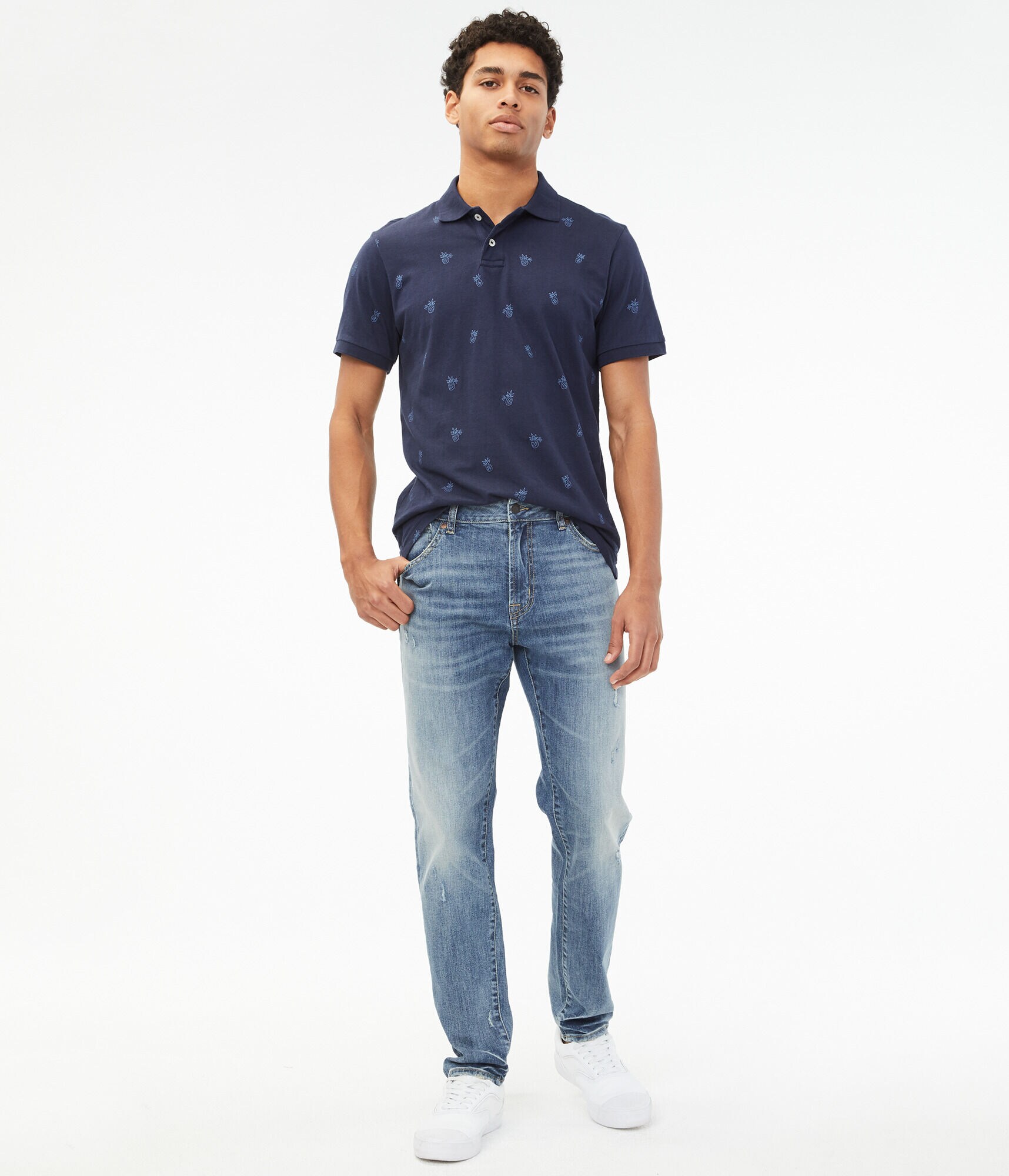 Real Denim Athletic Skinny Stretch Jean