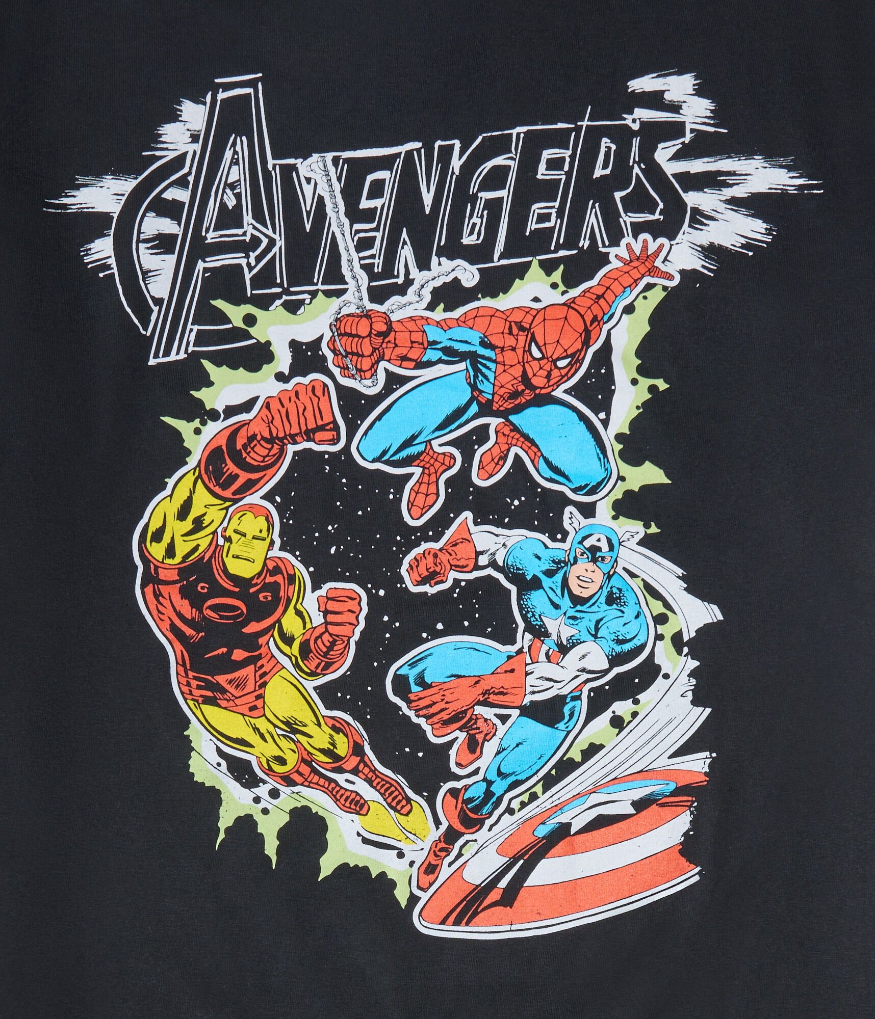 Marvel Super Heroes Relaxed Graphic Tee