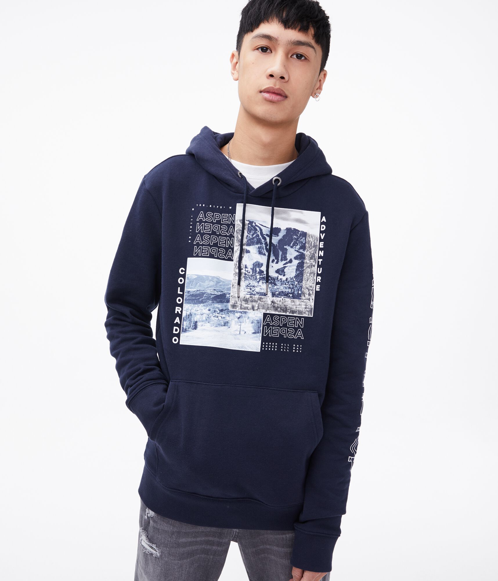 Aspen Colorado Pullover Hoodie