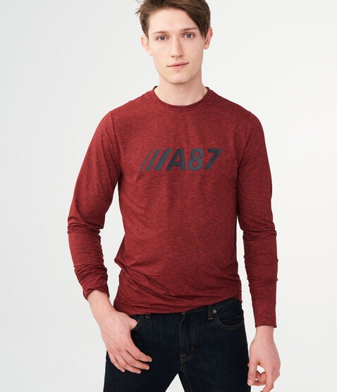 Long Sleeve A87 NYC Stretch Graphic Tee
