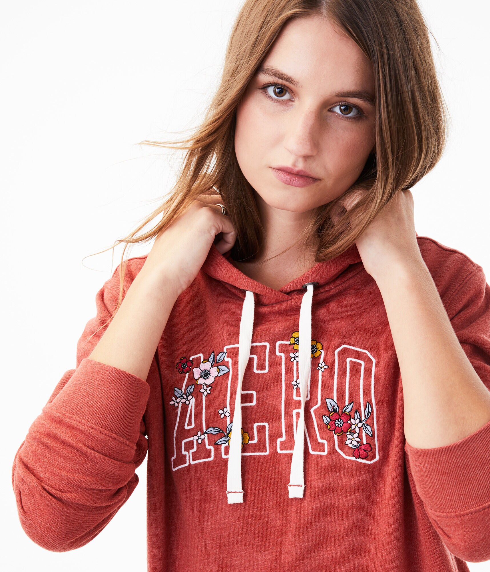 Aero Flower Pullover Hoodie