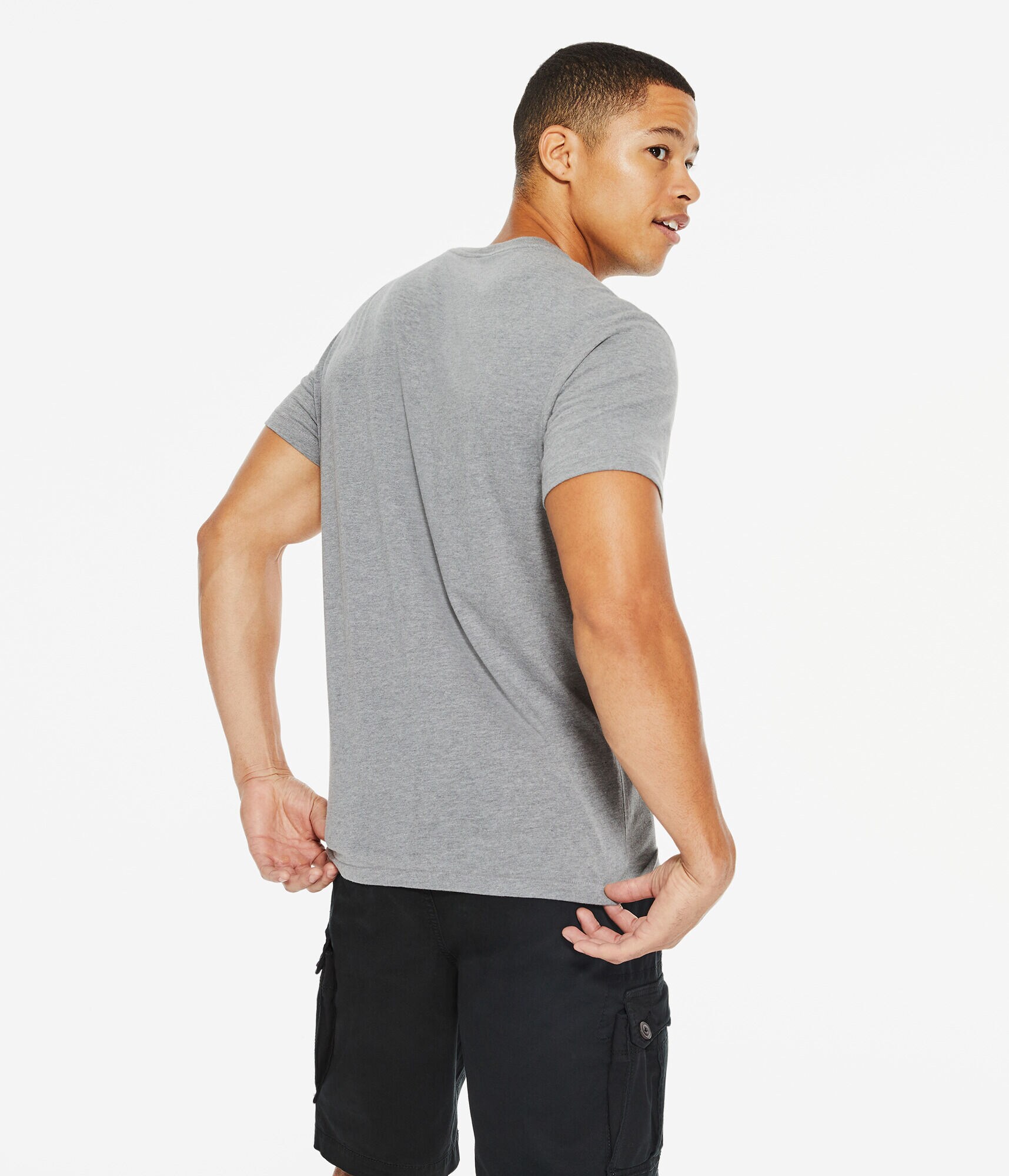 Aeropostale 87 Logo Appliqu&eacute; Graphic Tee