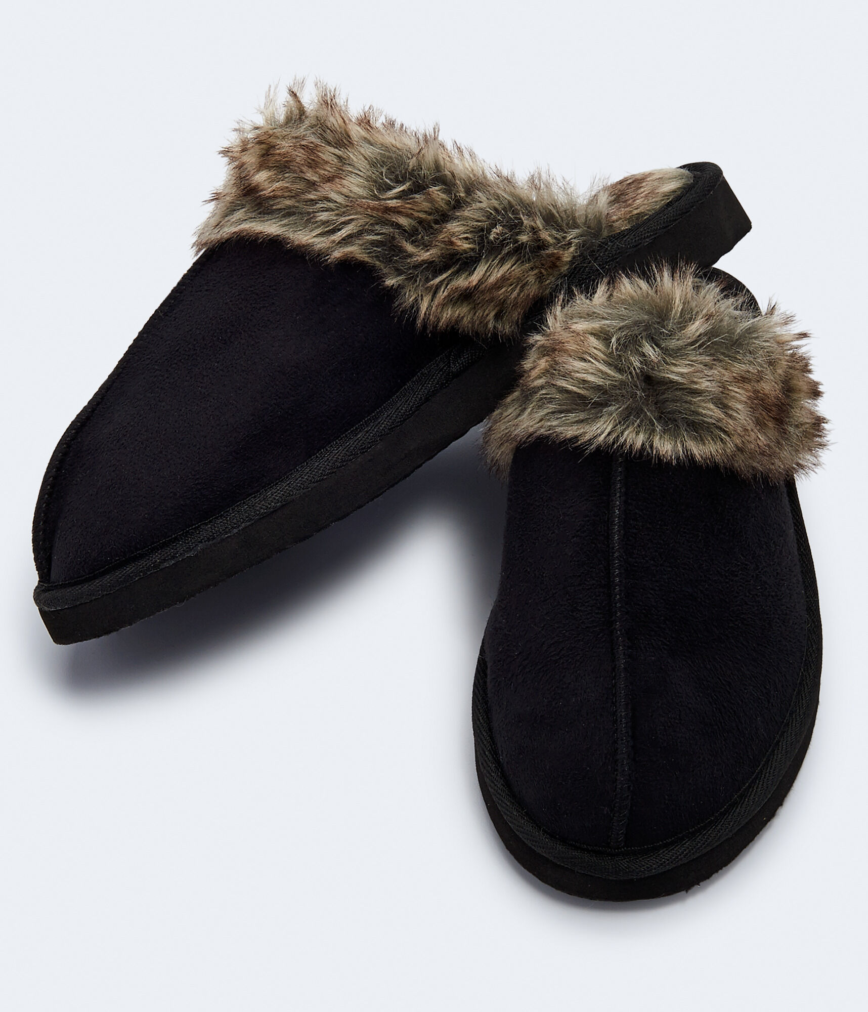 Faux Suede Slipper