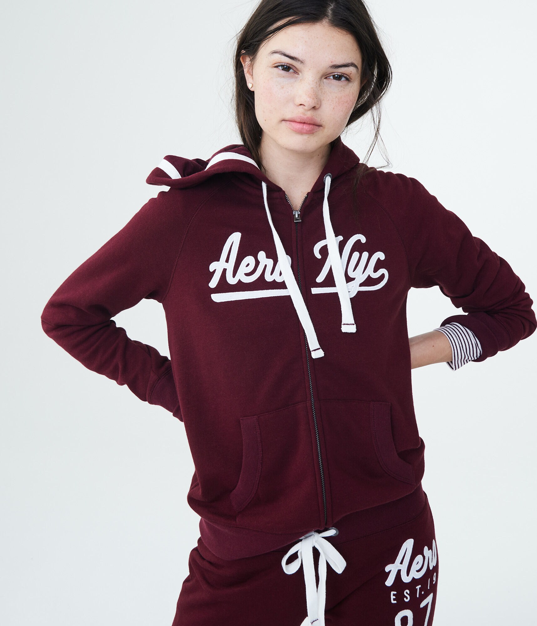 Aero NYC Full-Zip Hoodie