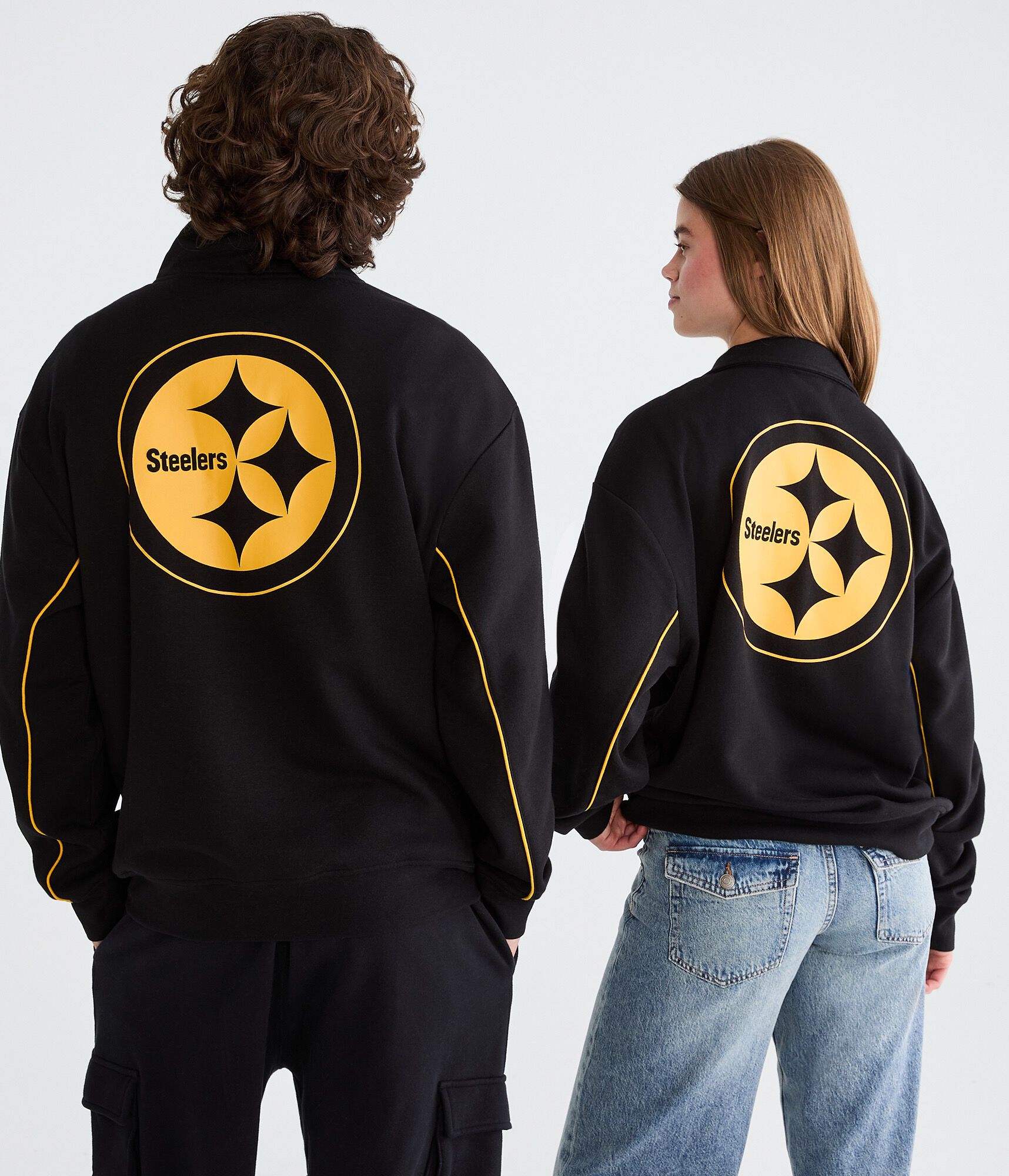 Pittsburgh Steelers Quarter-Zip Sweatshirt