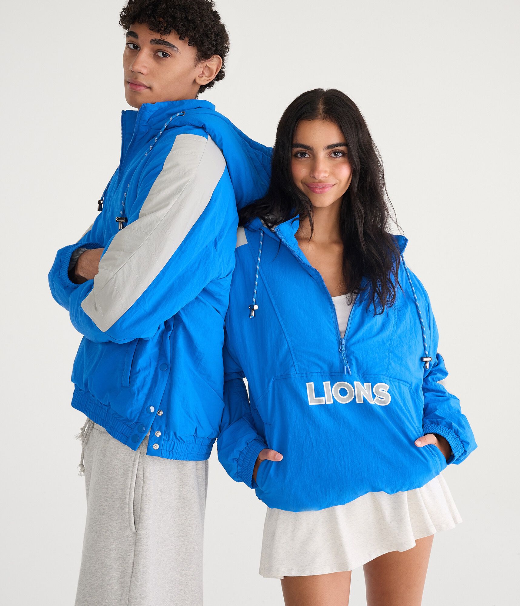 Detroit Lions Hooded Sideline Jacket