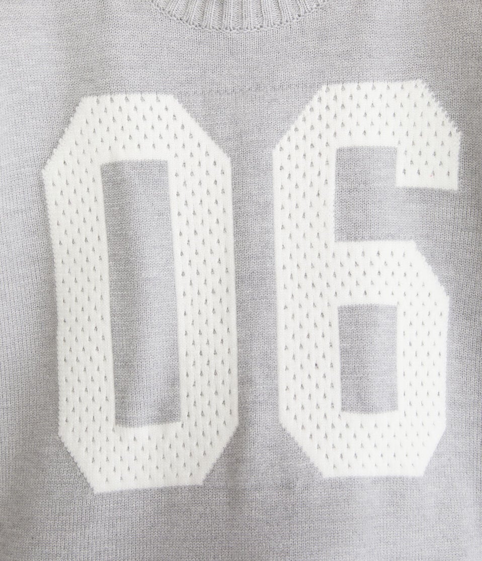 Sports Jersey Crew Sweater