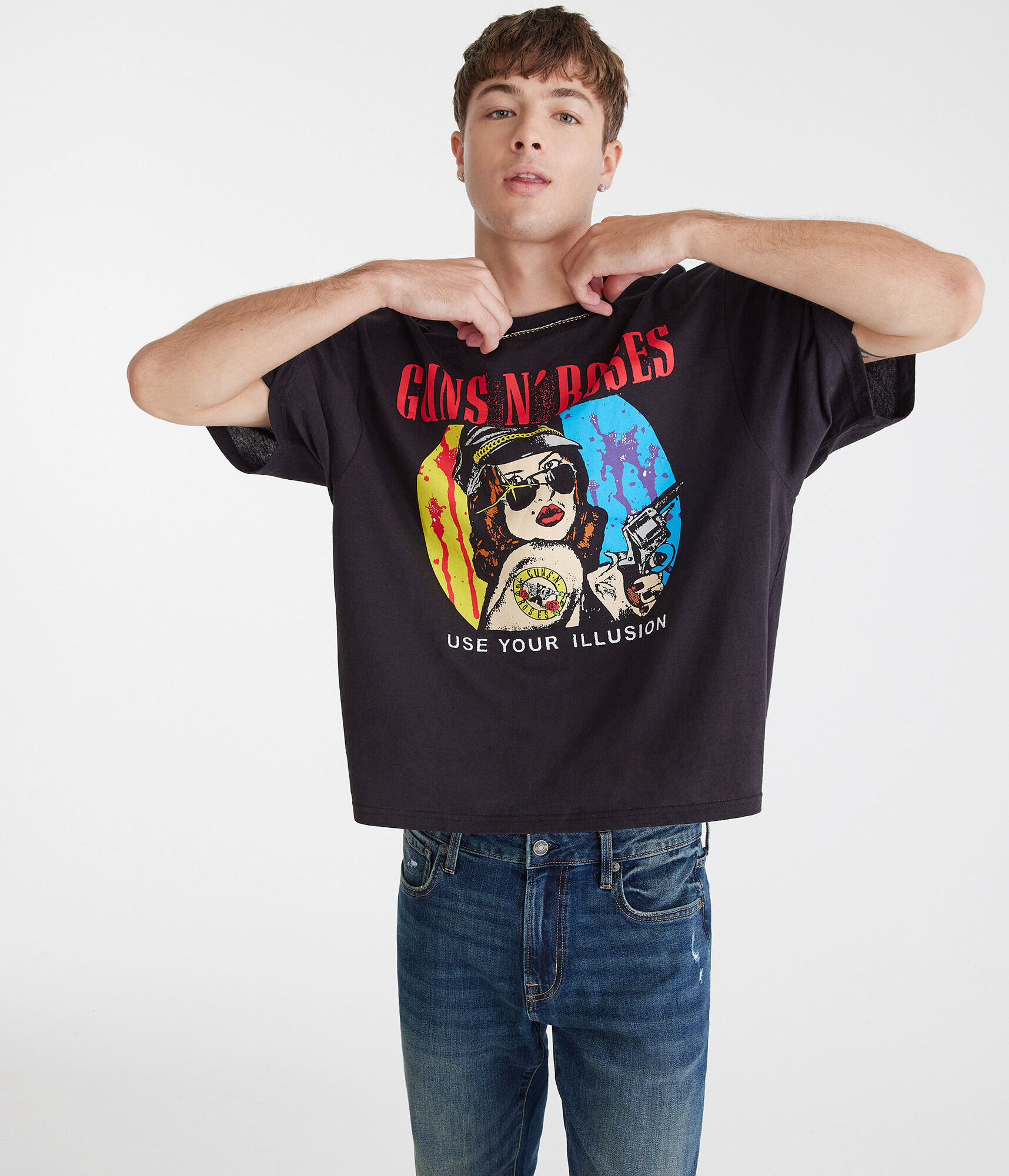 Guns N' Roses Boxy Graphic Tee