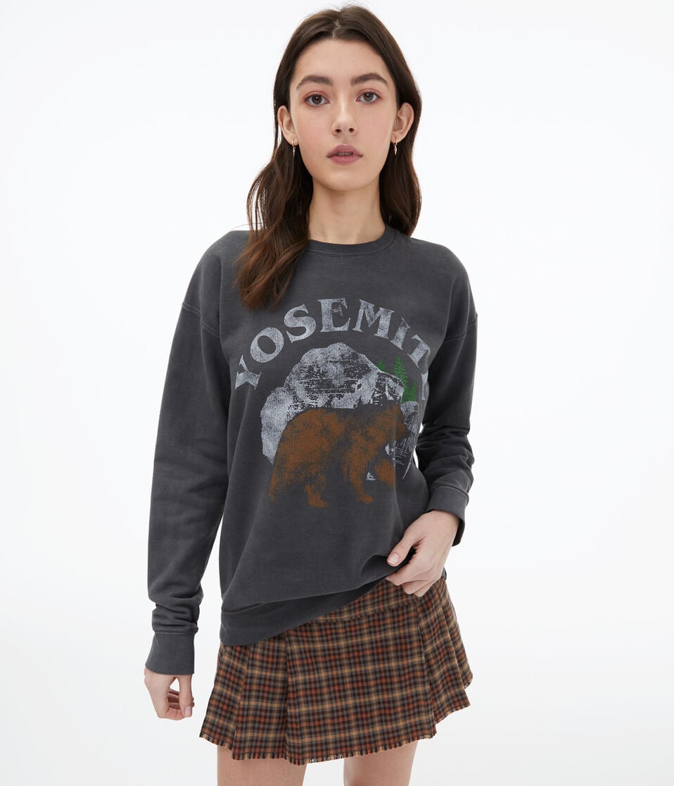 Washed Yosemite Crew Sweatshirt
