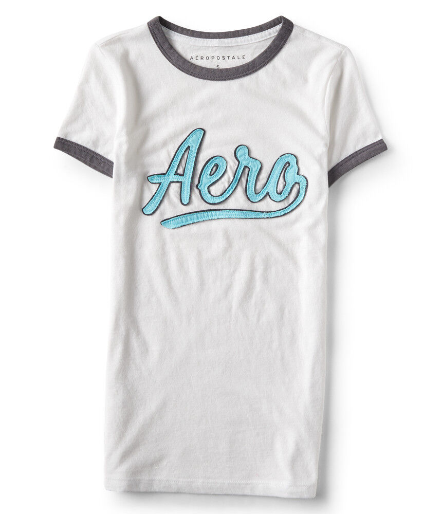 Aero Logo Ringer Graphic Tee