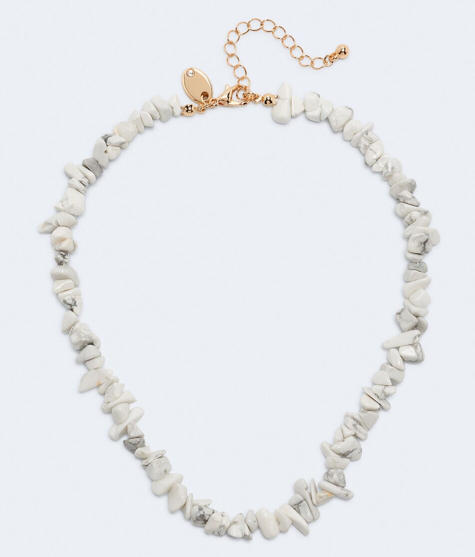 Marbled Puka Shell Necklace