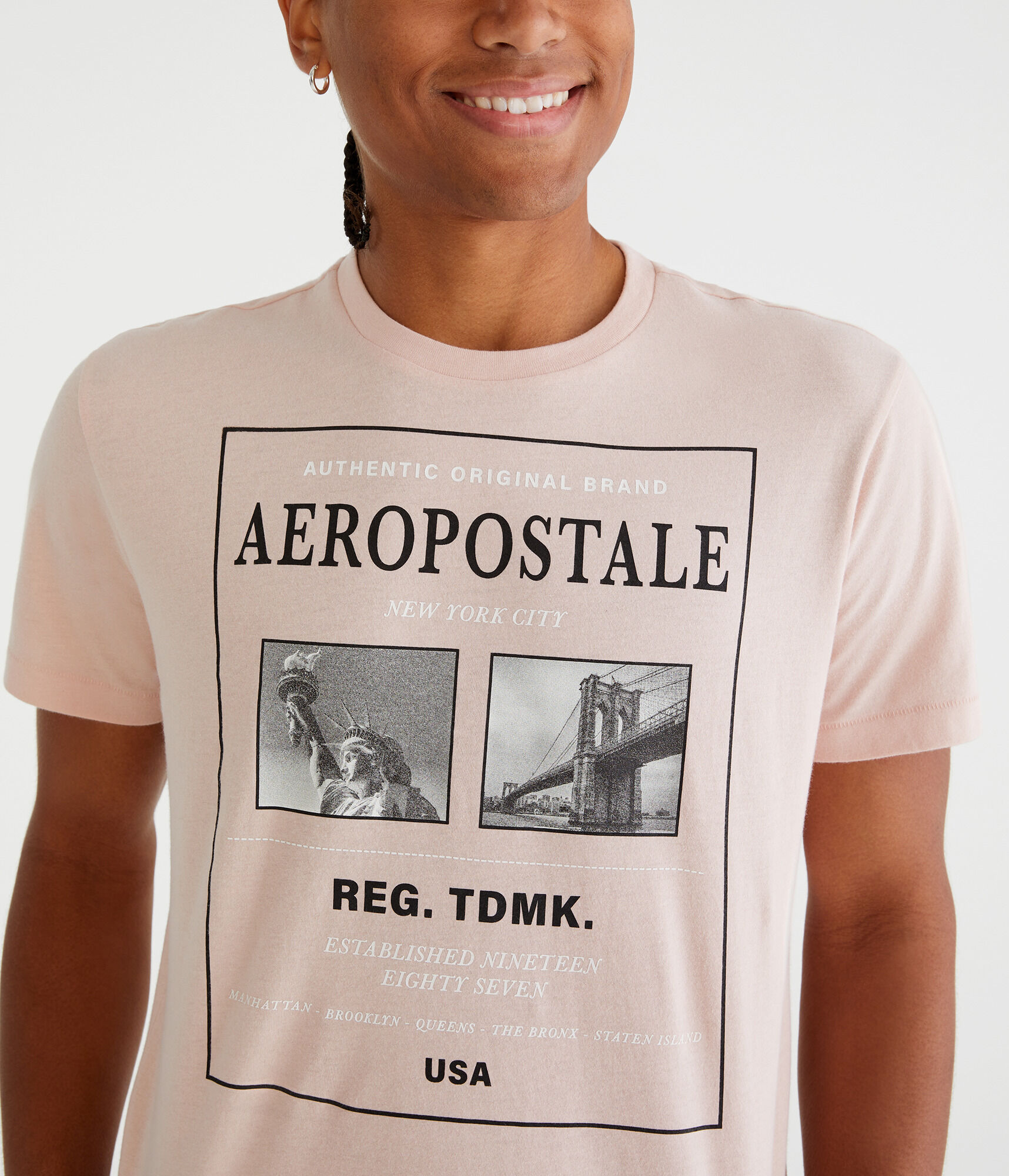 Aeropostale City Scene Graphic Tee