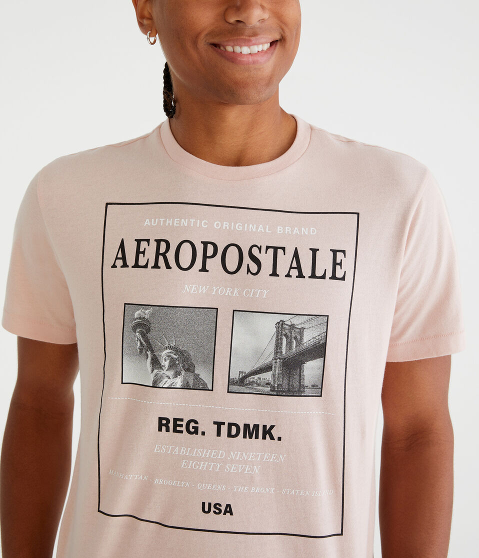 Aeropostale City Scene Graphic Tee