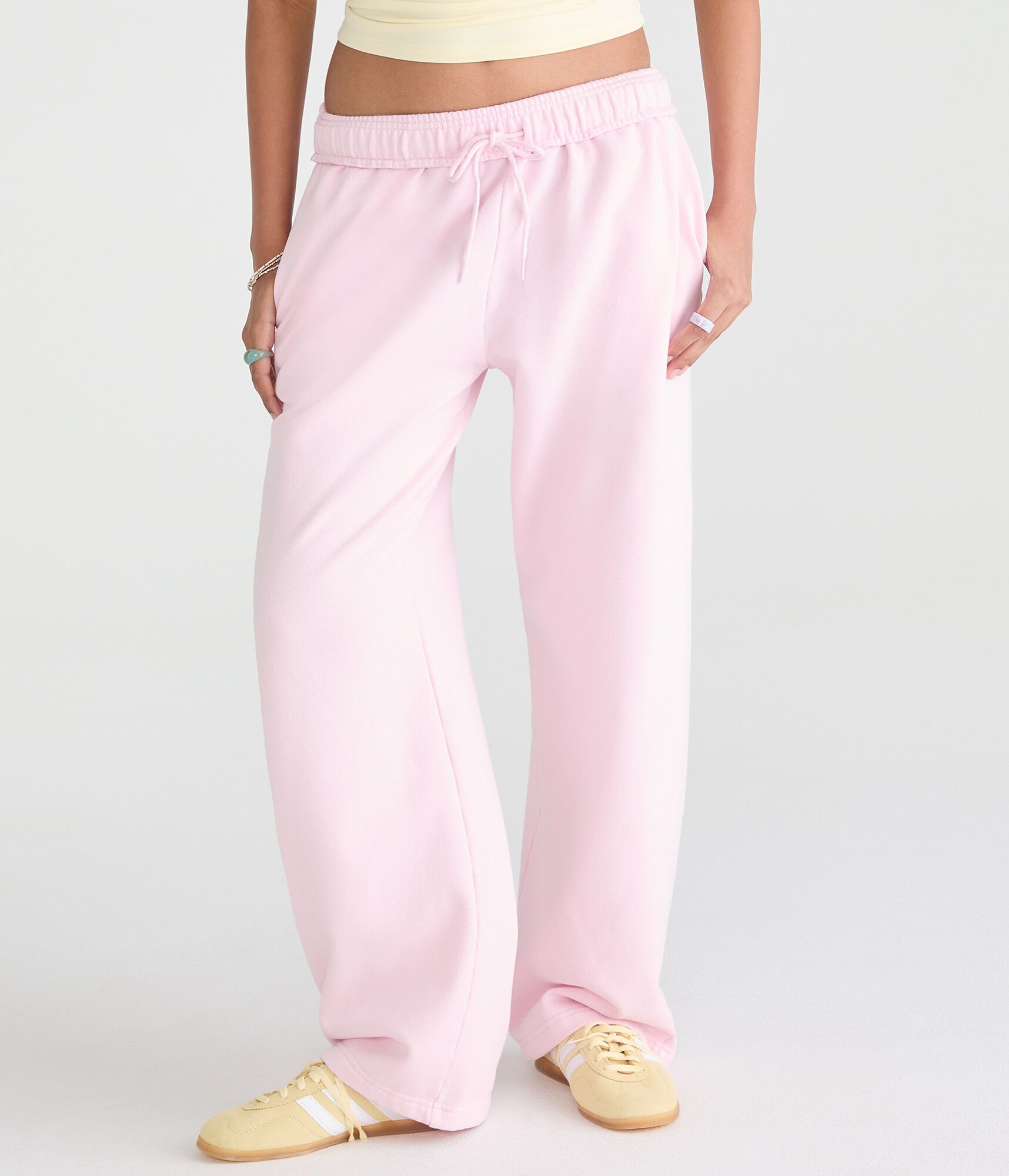 Cloud Soft Mid-Rise Straight Leg Sweatpants