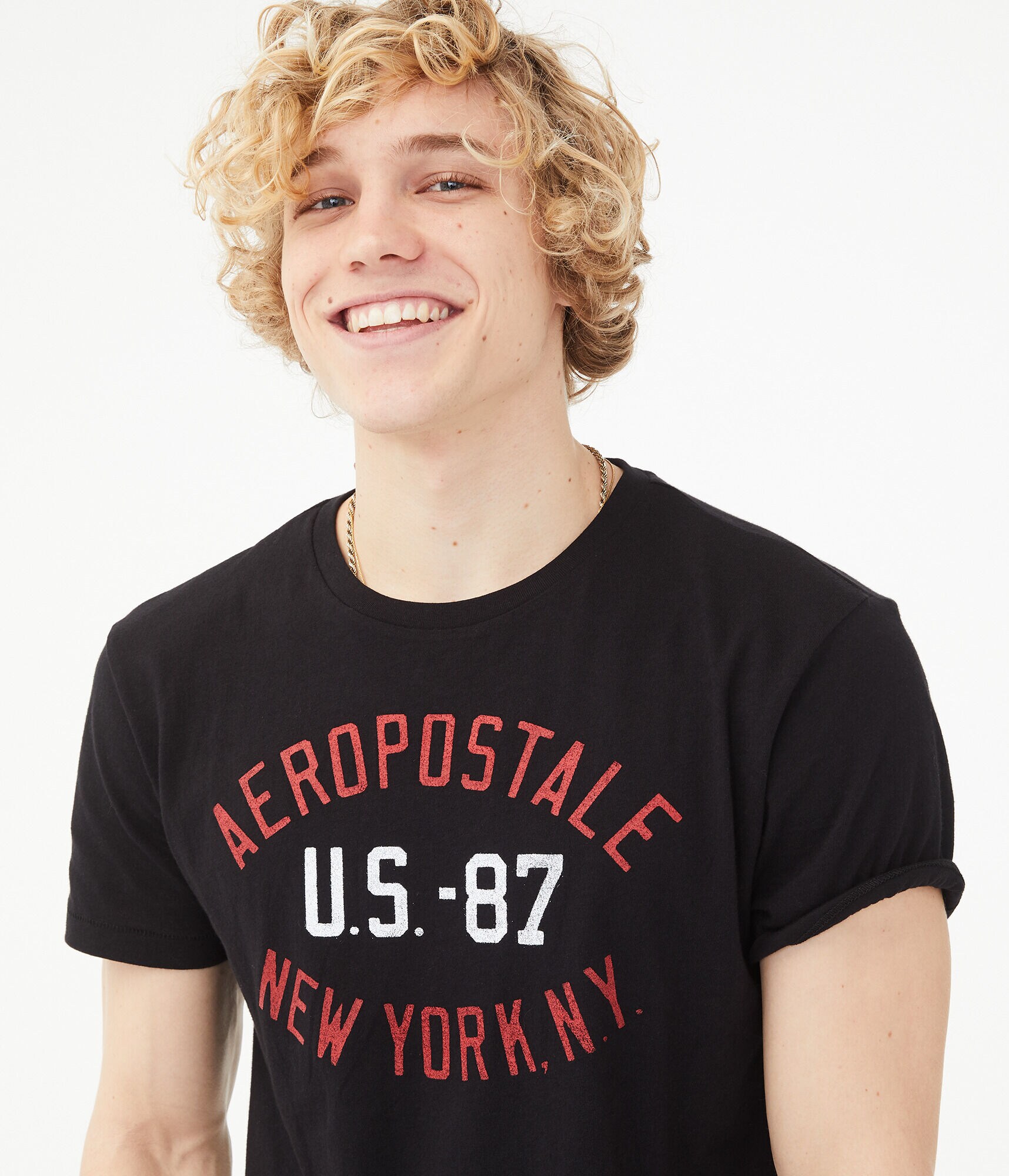 Aeropostale US-87 Logo Graphic Tee