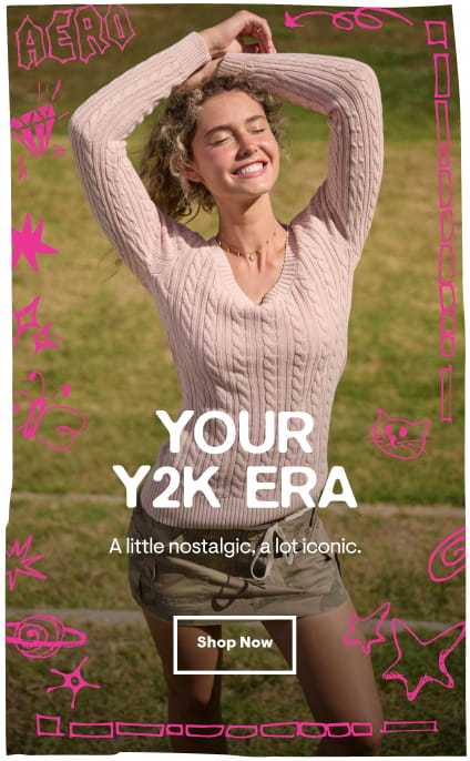 Your Y2K Era: A little nostalgic, a lot iconic. Shop Now