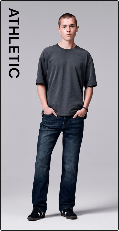 Athletic Fit Jeans