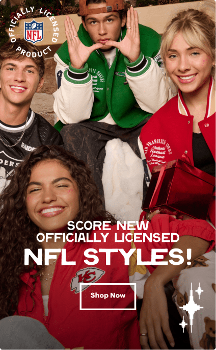 Score New Officially Licensed NFL Styles! Shop Now