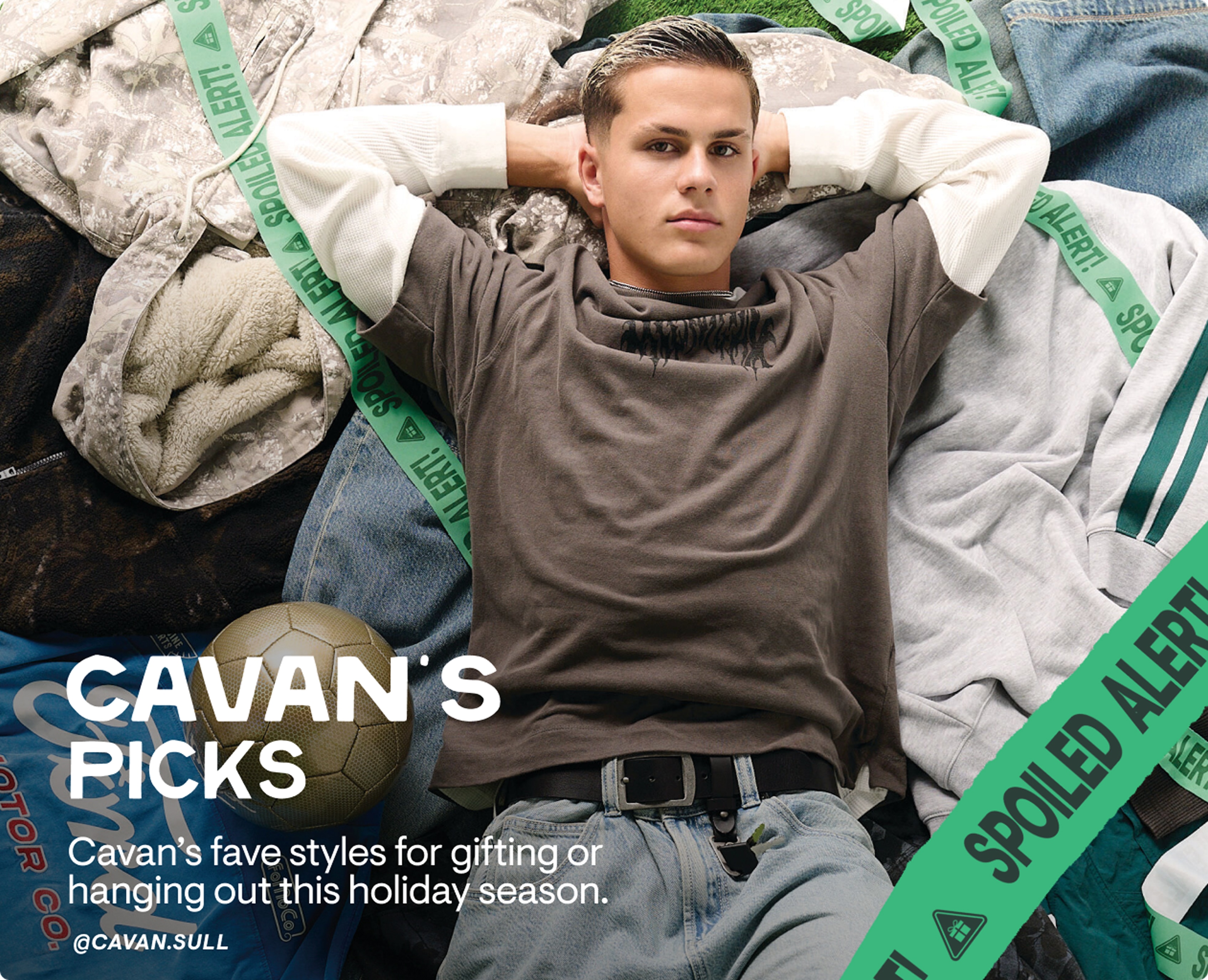Cavan's Picks: Cavan's fave styles for gifting or hanging out this holiday season. @Cavan.Sull