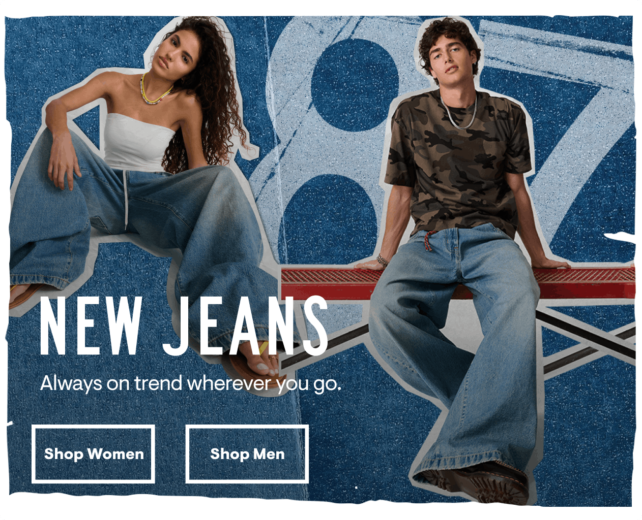 New Jeans: Always on trend wherever you go.
