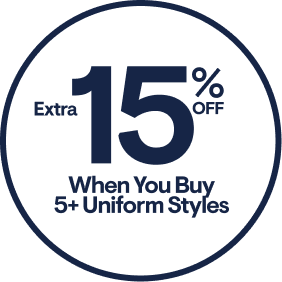 Extra 15% Off When You Buy 5+ Uniform Styles