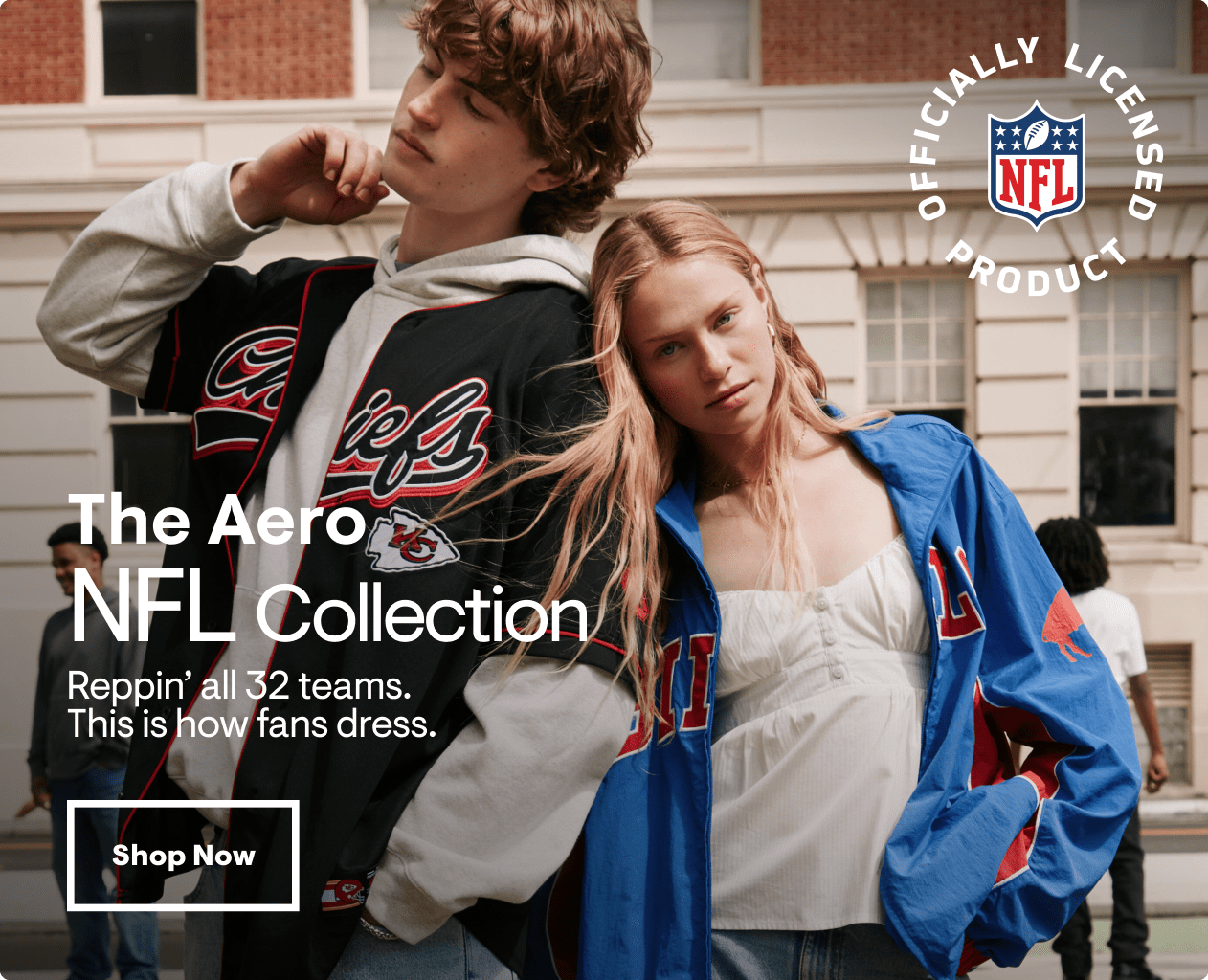Aero All American: Game day style that's always a win.