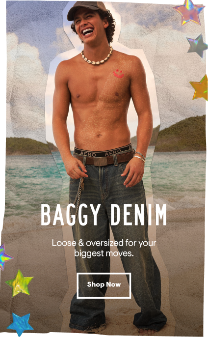 Baggy Denim: Loose and oversized for your biggest moves. Shop Now