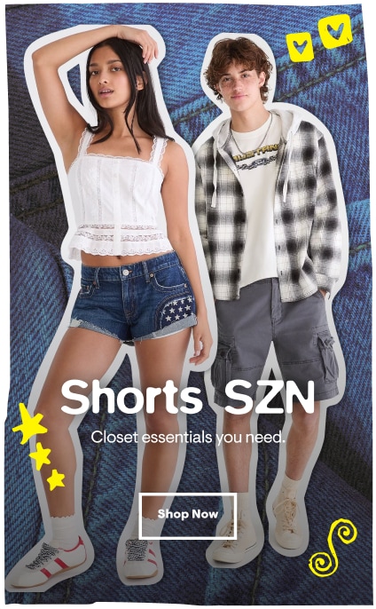 Shorts SZN: Closet essentials you need. Shop Now