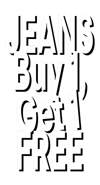 Buy 1 Get 1 Free Jeans