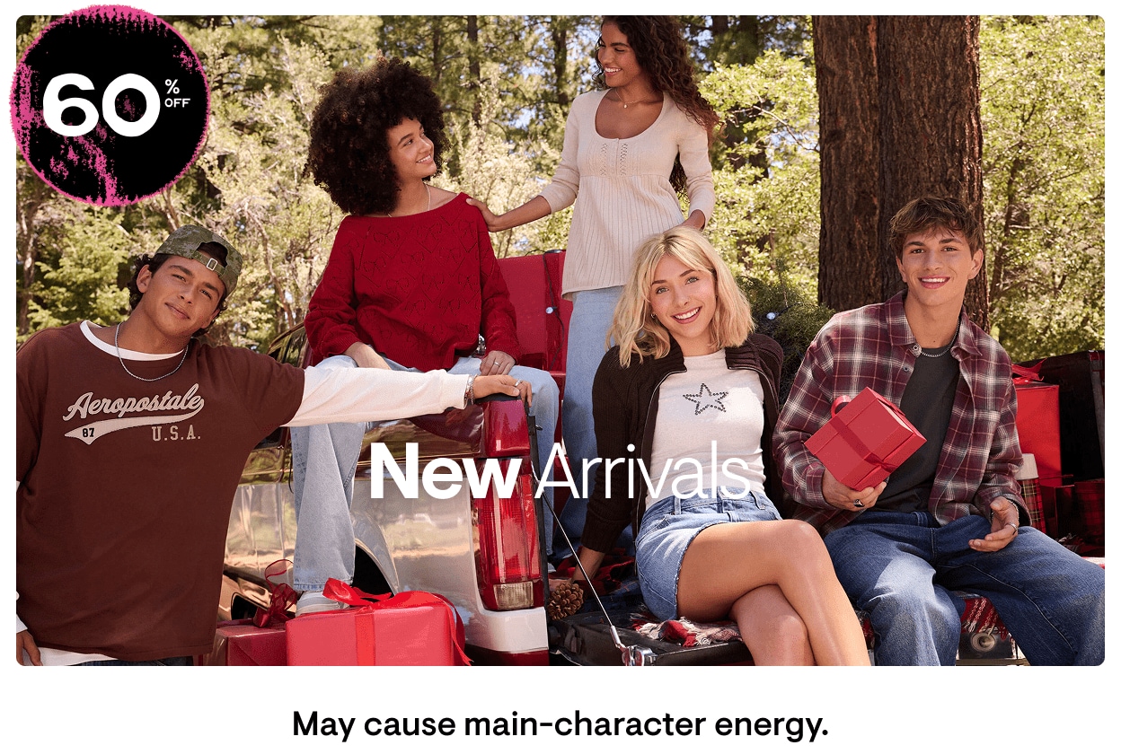 New Arrivals: May cause main character energy. Shop Now