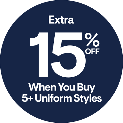 Extra 15% Off When You Buy 5+ Uniform Styles