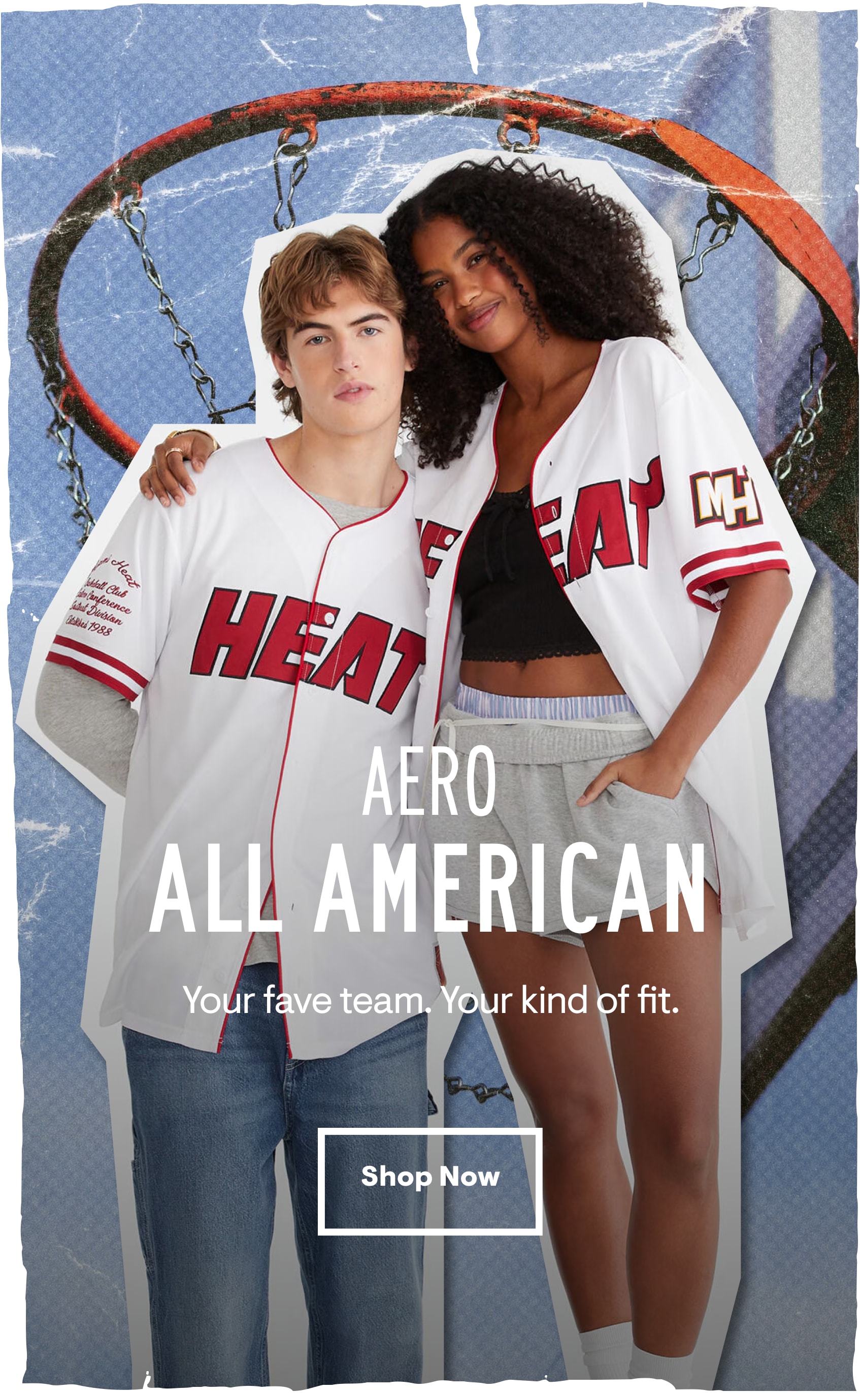 Aero All American: Your fave team. Your kind of git. Shop Now