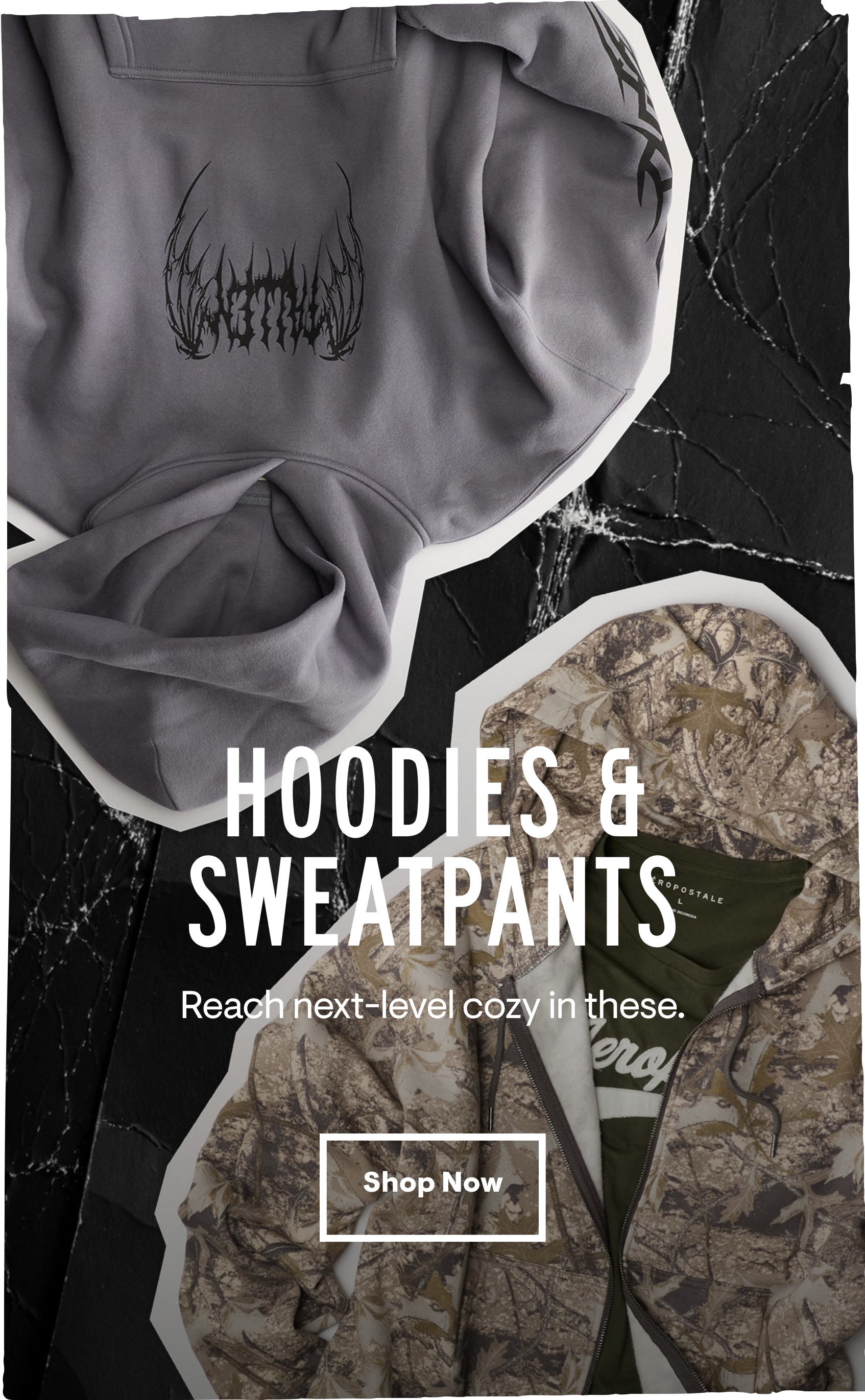 Hoodies and Sweatpants: Reaach next-level cozy in these. Shop Now