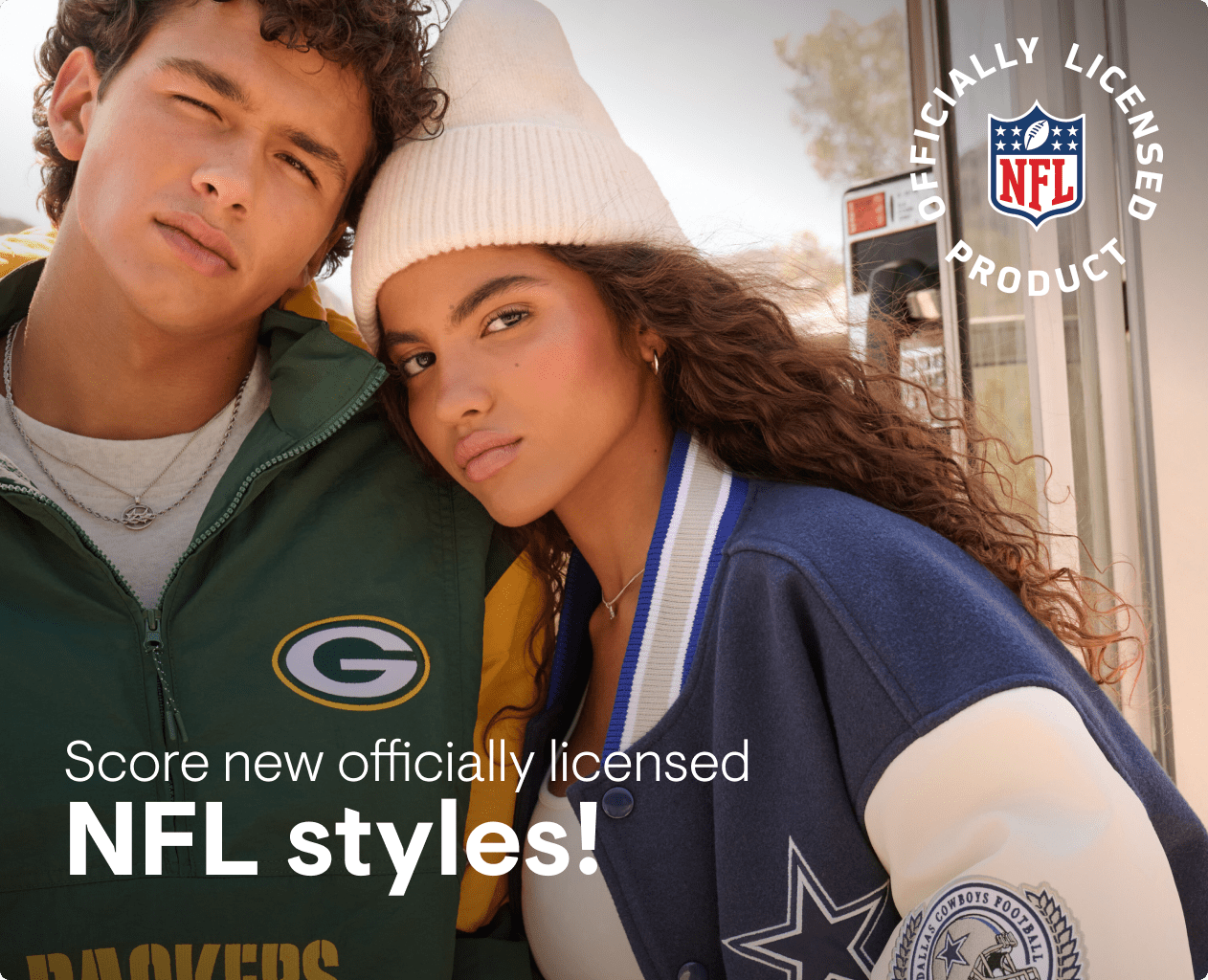 The Aero NFL Collection: Reppin' all 32 teams. This is how fans dress.
