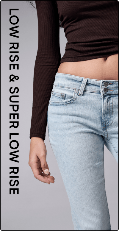Women's Low Rise Jeans
