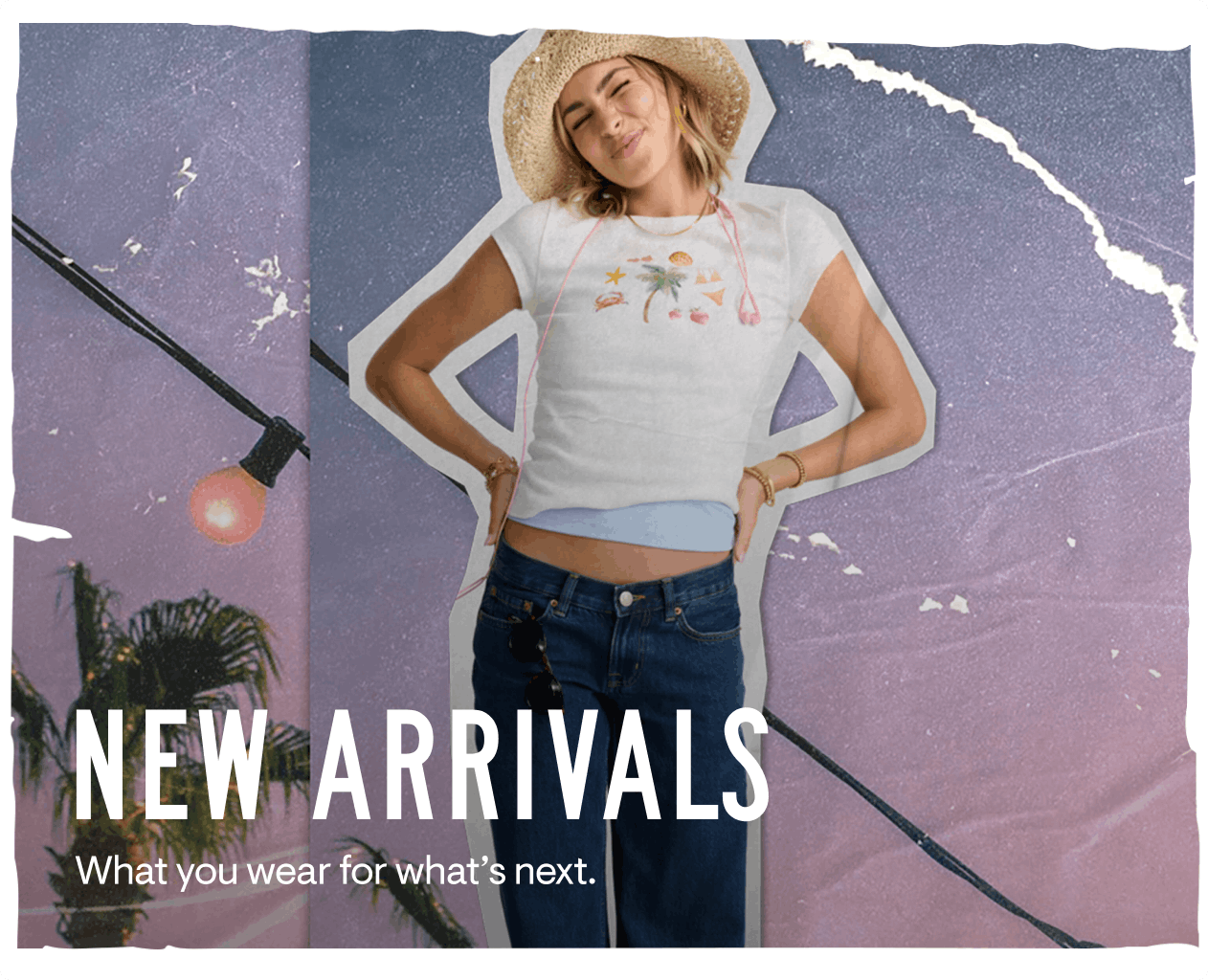 New Arrivals: What you wear for what's next.